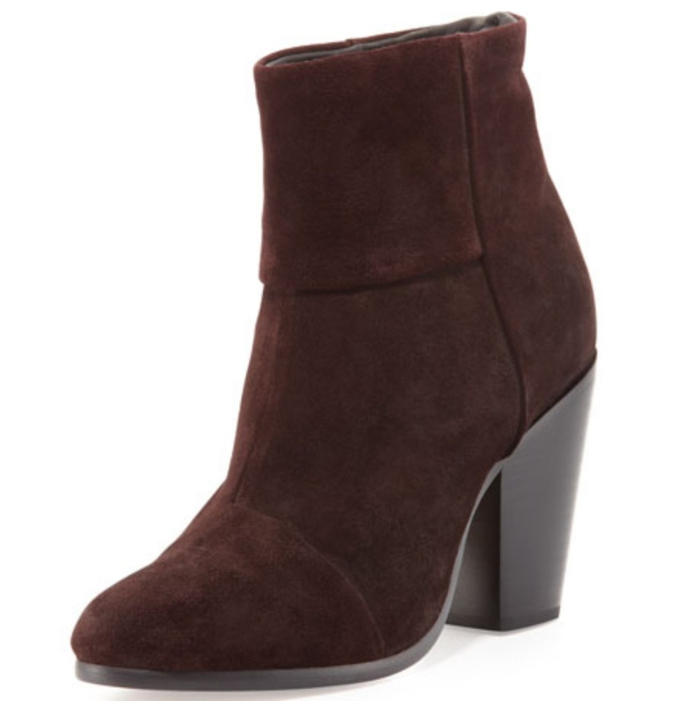 Rag & Bone Newbury Classic Suede Boot Sz 39.5